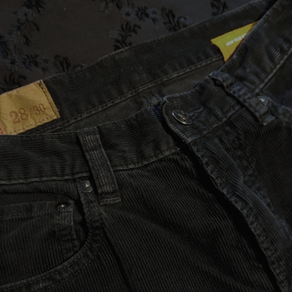 GAP 1969 black corduroy jeans